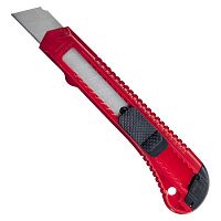 Нож канцелярский Attache (18 мм, красный)