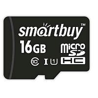 Карта памяти microSDHC Smartbuy 16Gb Class 10