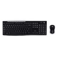 Комплект (клавиатура и мышь) Logitech Combo MK270 Wireless Black