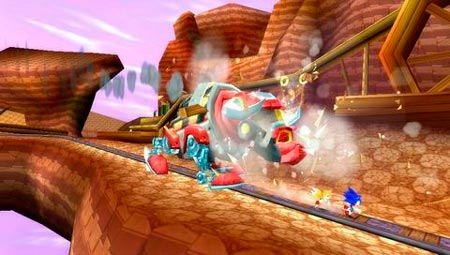 Sonic Rivals 2 (PSP) фото 5