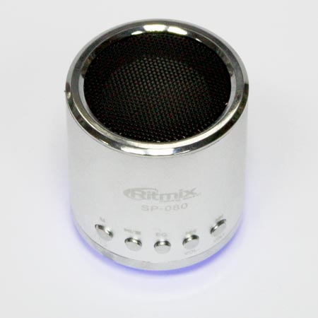 Портативная акустика Ritmix SP-080 Silver фото 3