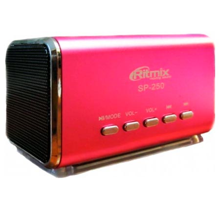 Портативная акустика Ritmix SP-250 Pink