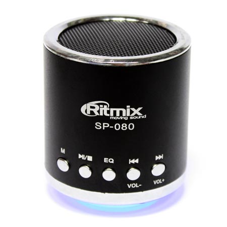 Портативная акустика Ritmix SP-080 Black