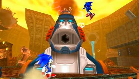 Sonic Rivals (PSP) фото 4