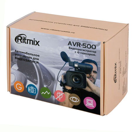 Автомобильный видеорегистратор Ritmix AVR-500 фото 2