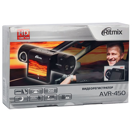 Автомобильный видеорегистратор Ritmix AVR-450 фото 5
