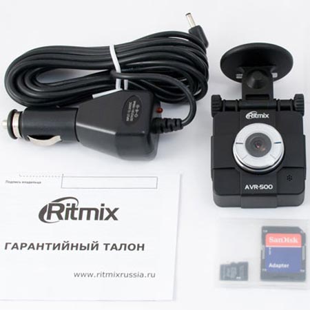 Автомобильный видеорегистратор Ritmix AVR-500 фото 4