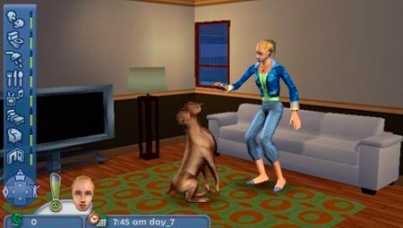 Sims 2 Pets (PSP) фото 5