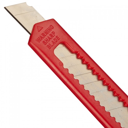 Нож канцелярский Attache (9 мм, красный) фото 2