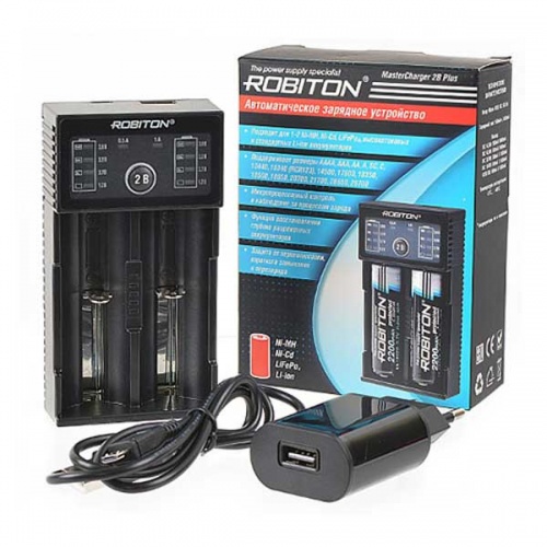 Зарядное устройство Robiton MasterCharger 2B Plus USB фото 2