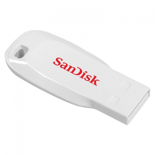Флешка Sandisk CZ50 Cruzer Blade USB 16Gb White