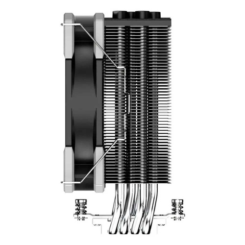 Кулер ID-COOLING SE-214-XT Basic Black фото 4