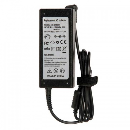 Блок питания для монитора LCD (14V/4.5A/63W/6.5х4.5 мм с иглой)