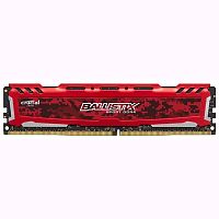 Модуль памяти DIMM Crucial BLS16G4D240FSE DDR4 16GB 2400MHz Ballistix Red