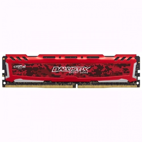 Модуль памяти DIMM Crucial BLS16G4D240FSE DDR4 16GB 2400MHz Ballistix Red