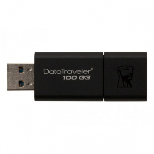 Флешка Kingston DataTraveler 100 G3 32Gb Black фото 4