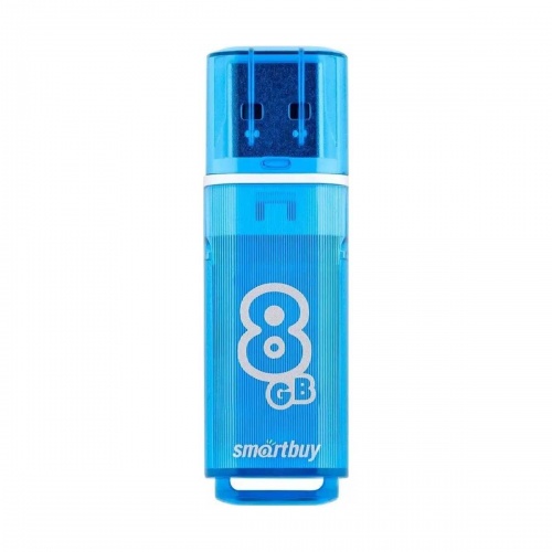 Флешка USB 3.0 SmartBuy Glossy 8Gb Blue