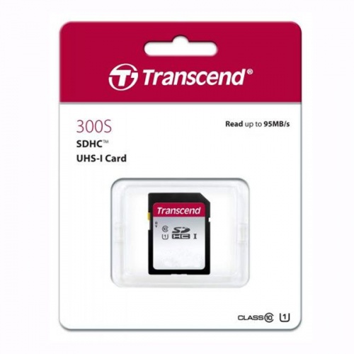 Карта памяти SDHC Transcend 32Gb Class 10 UHS-I SD 300S фото 2