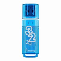 Флешка USB 2.0 SmartBuy Glossy 32Gb Blue