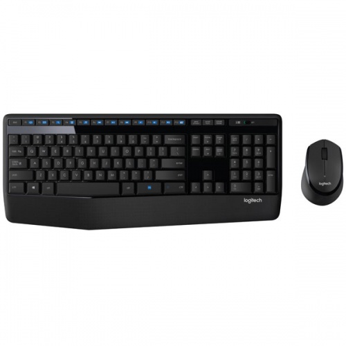 Комплект (клавиатура и мышь) Logitech Combo MK345 Wireless Black
