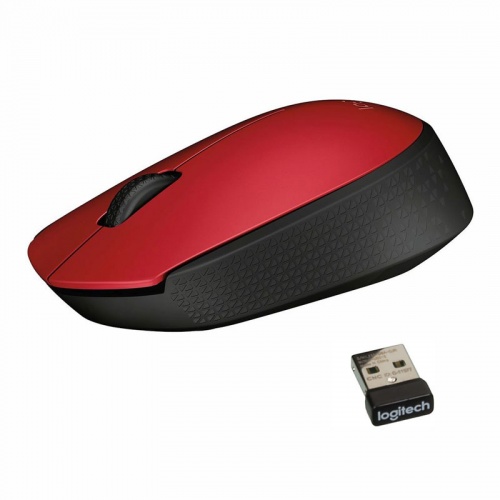 Мышь Logitech M171 Wireless Red-Black фото 3