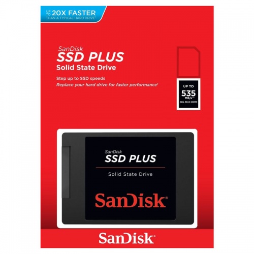 SSD накопитель 2.5" Sandisk SSD Plus 240Gb фото 2