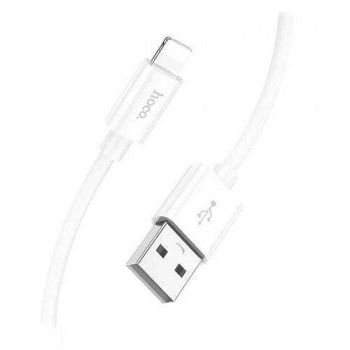 Кабель Hoco X87 Lightning White (1 м) Кабель Hoco X87 Lightning White (1 м)