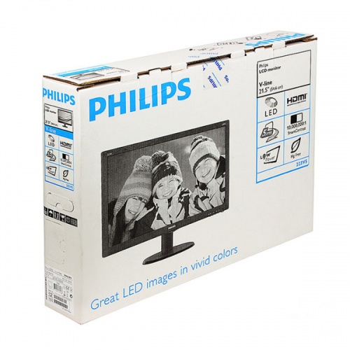 Монитор 21.5" Philips 223V5LHSB2 фото 5