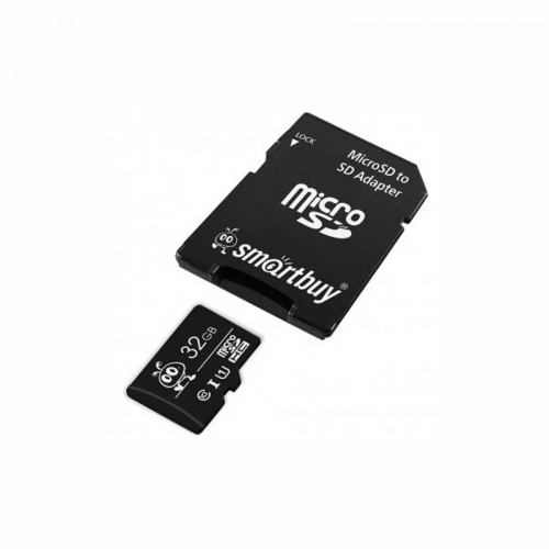 Карта памяти microSDHC Smartbuy 32Gb Class 10 фото 2