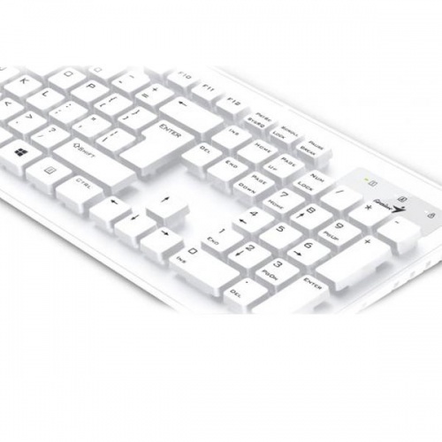 Клавиатура Genius SlimStar 130 White USB фото 5