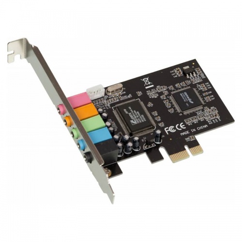 Звуковая карта C-Media PCI-E 8738 PCI-E фото 2