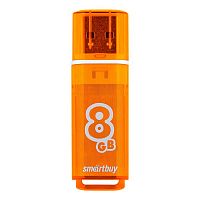 Флешка SmartBuy Glossy 8Gb Orange