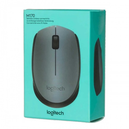 Мышь Logitech M170 Wireless Grey-Black фото 2
