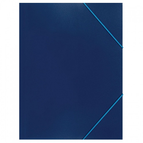 Папка-конверт на резинках Attache А4, синий