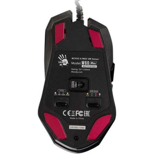 Мышь A4Tech Bloody W60 Max USB фото 4