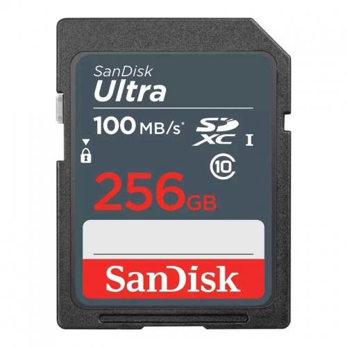 Карта памяти SDXC SanDisk 256Gb Class 10 UHS-I