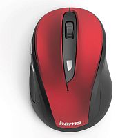 Мышь Hama MW-400 Wireless Red