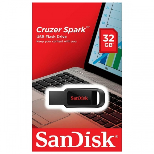 Флешка Sandisk CZ61 Cruzer Spark USB 32Gb фото 4