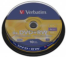 DVD+RW Verbatim SERL (bulk, 10)