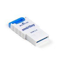 Картридер USB 2.0 Smartbuy SBR-707-K Blue