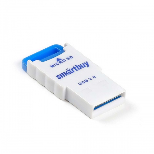 Картридер USB 2.0 Smartbuy SBR-707-K Blue