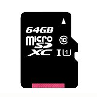 Карта памяти microSDHC Kingston 64Gb Class 10 UHS-I U1