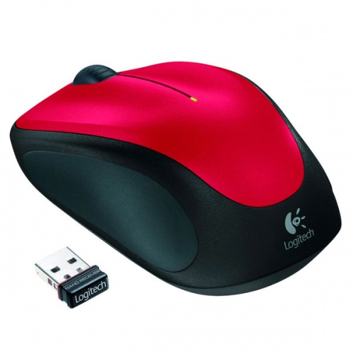 Мышь Logitech M235 Wireless Red фото 2