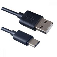 Кабель Perfeo U4702 USB AM-USB Type-C Black (2 м)