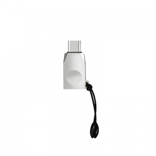 Адаптер Hoco OTG USB 2.0 AF-Type-C Pearl фото 3