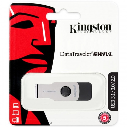 Флешка Kingston DataTraveler Swivl 128Gb фото 5