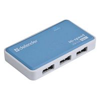Разветвитель USB 2.0 Defender Quadro Power