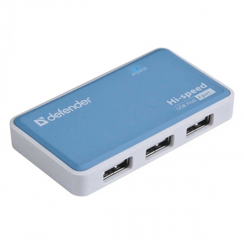 Разветвитель USB 2.0 Defender Quadro Power