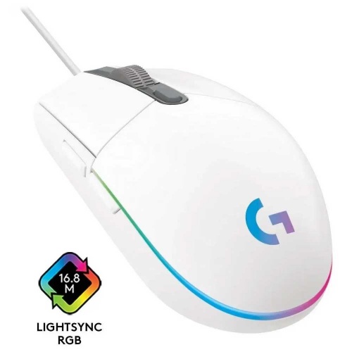 Мышь Logitech G102 LightSync Gaming White USB фото 2
