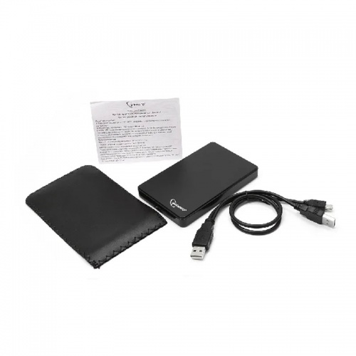 Внешний корпус для HDD 2.5" Gembird EE2-U2S-40P Black фото 2